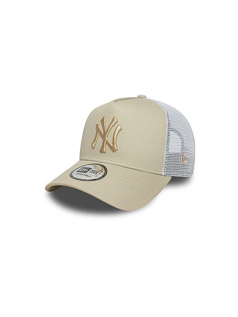 NEW ERA Damen Kappe League Trucker New York Yankees creme